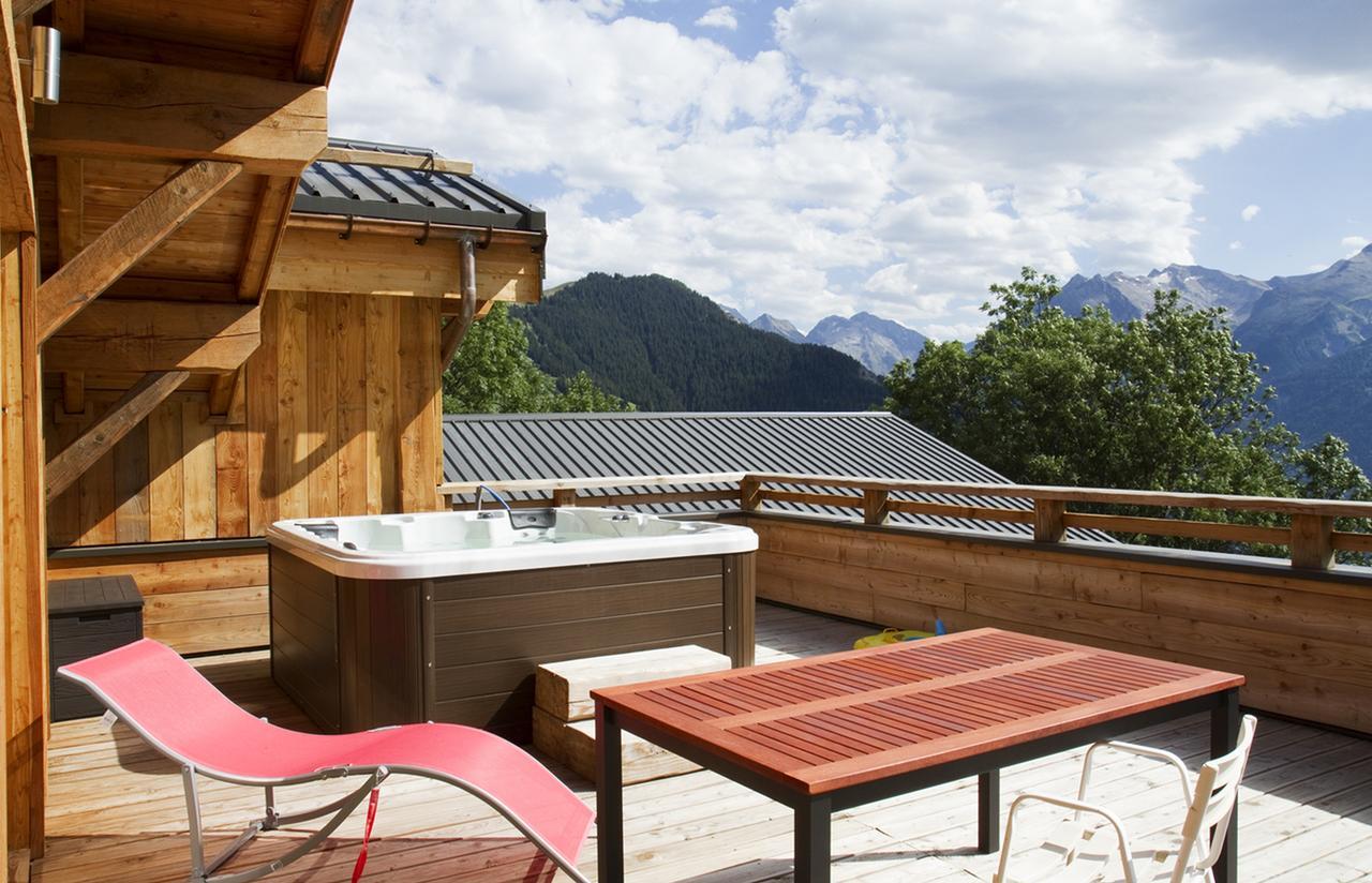 Odalys Chalet Nuance De Blanc Villa Alpe d'Huez ภายนอก รูปภาพ